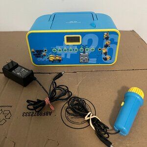 Despicable Me CD Player RD-3353M (Minion Made) & Microphone Tested